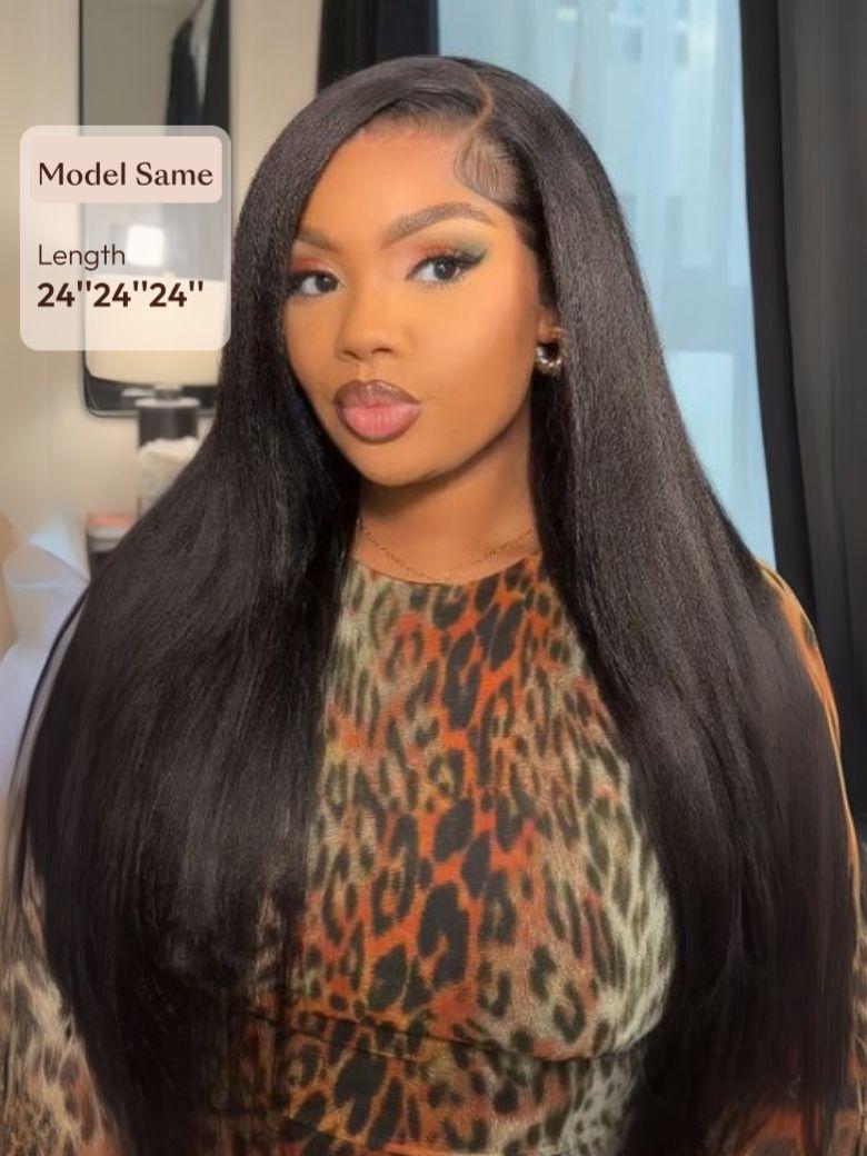 OPHELIA Hair Bundles Natural Yaki Texture Virgin Human Hair