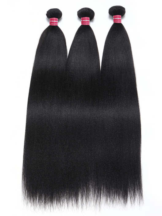 OPHELIA Hair Bundles Natural Yaki Texture Virgin Human Hair