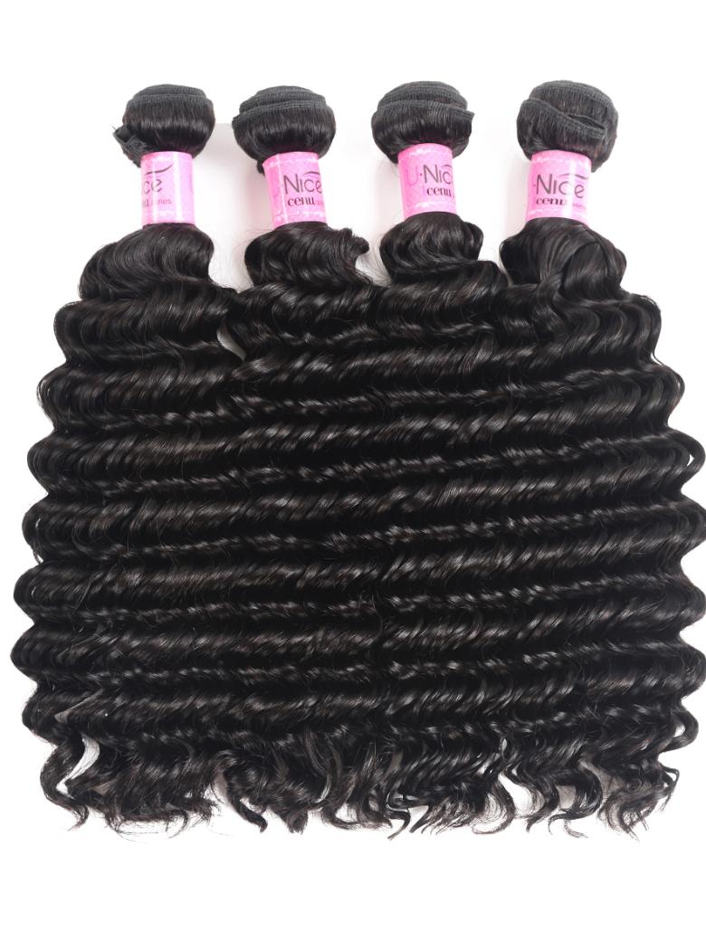 OPHELIA Hair Bundles Deep Wave Virgin Human Hair