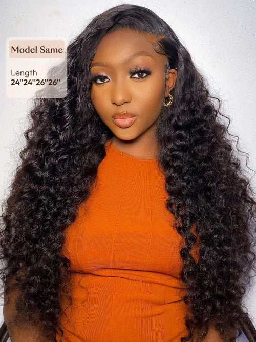 OPHELIA Hair Bundles Deep Wave Virgin Human Hair